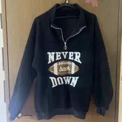 フットボール ハーフジップ スウェットシャツ