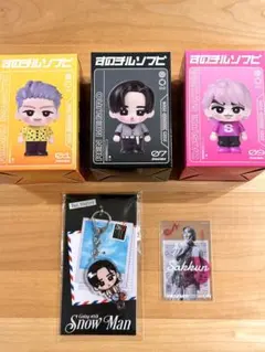 Snow Man スノ ON 佐久間大介 さっくん ソフビ アクスタ ステッカー