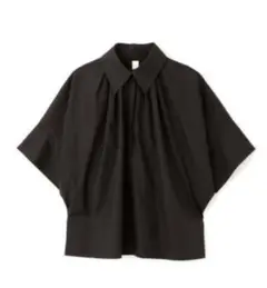 SALE アドーア ADORE オーガニックコットンブロードブラウス七分袖シャツ