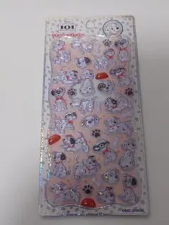 【正規品】プチドロップステッカー　ディズニー　プーさん　101匹わんちゃん