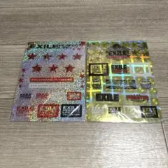 希少 限定品 完売品 新品 未開封 EXILE シール ステッカー 2枚セット