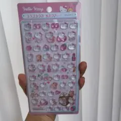 ボンボンドロップシールミニ ハローキティ ピンク　mini