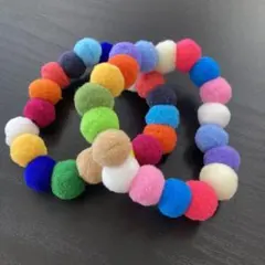 ⭐︎値下げ中⭐︎ D-181 ラブリーレインボー　トリミングチョーカー