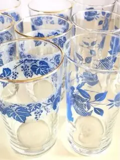 アンティーク風 レトログラス 10点セット