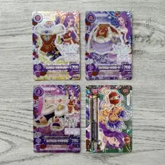 アイカツカード ロイヤルムーンコーデ 4枚セット 神崎美月 プレミアムレア