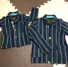 ジャンクストア　ストライプジャケット　お揃い　二枚セット　95 130