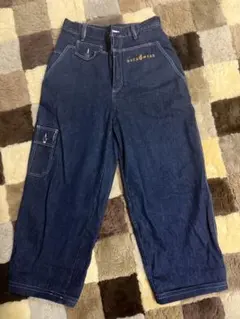 ROCAWEAR ダークブルー カーゴパンツ w32