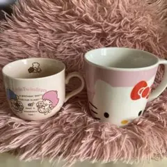 산리오 マグカップ 2個セット リトルツインスターズ ハローキティビンテージ