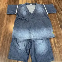 美品　breeze 甚平120サイズ