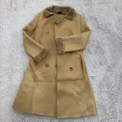 超希少品！【ポールスミス】羊革ムートンロングコート