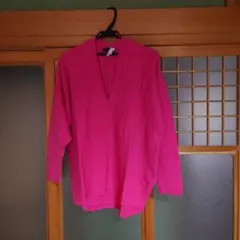 ロイヤルアスコット　royal ascot ピンク ニットセーター