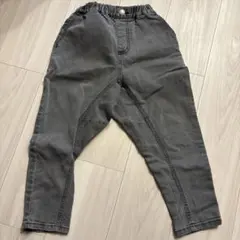 ブランシェス　ガーデナーテーパードデニムパンツ　グレー　120