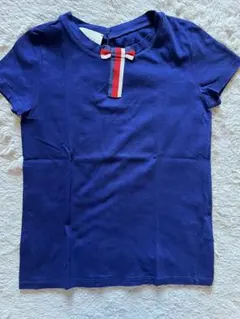 GUCCIネイビー 短袖Tシャツ リボン付きのサムネイル