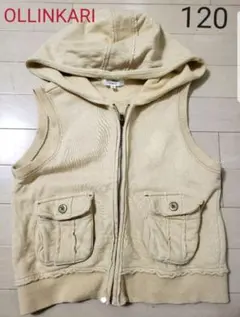 OLLINKARI THE SHOP OZOC パーカーベスト サイズ120