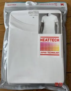 ユニクロ HEATTECH クルーネックT 半袖 Mサイズ