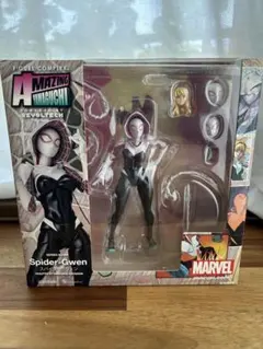 スパイダーグウェン リボルテック　アメイジングヤマグチ開封済み中古　海洋堂