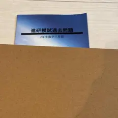 【未使用品】進研模試過去問題 数学 2年生 11月回 問題演習のサムネイル