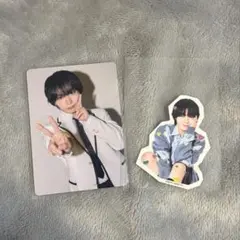 【大西流星】HARDWORK トレーディングカード シールセット