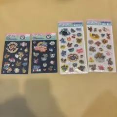 ま*い様 Angel Blue Daisy Lovers シール　4点セット