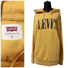 Levi's●フーディー●パーカー●黄色●Sサイズ●リーバイス●美品のサムネイル