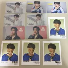 なにわ男子 長尾謙杜 クリアカードセットBONBONVOYAGE Dokiit