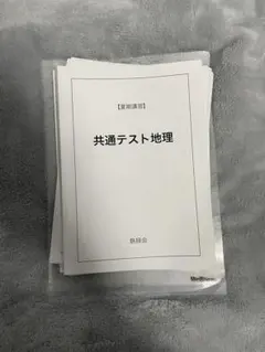 鉄緑会　地理総覧 下　2025入試用 2026年最新】鉄緑会 地理総覧の人気アイテム - メルカリ