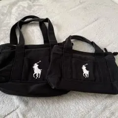 Ralph Lauren ブラックトートバッグセット