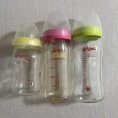 Pigeon 哺乳瓶 母乳実感240ml 2本➕160ml1本(プラ)