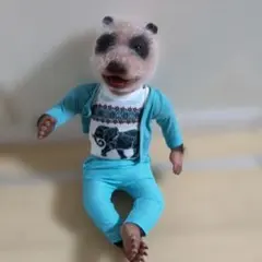 パンダのリボーンドール