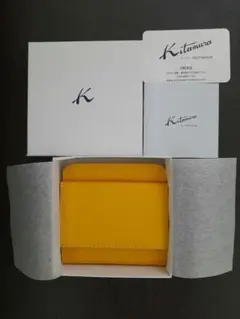 Kitamura 小銭入れ コインケース イエロー