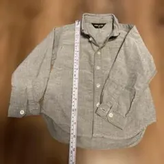 COMME CA ISM☆ボタンダウン 長袖 シャツ 90
