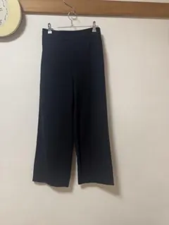 UNIQLO ブラッシュドジャージーパンツ　 ネイビーM