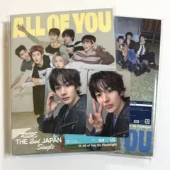 RIIZE All of You アントン 初回限定盤A ソロジャケ トレカ②