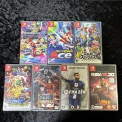 Nintendo Switch ソフト 8本セット まとめ売り - メルカリ