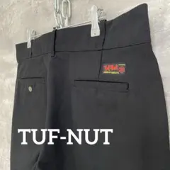 10/17迄✨★TUF-NUT★タフナッツ/ツイルトラウザーパンツ/黒/W36のサムネイル