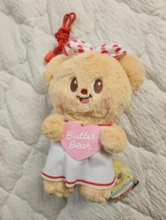 Butterbear バターベア　ぬいぐるみポーチ ポシェット