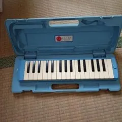 YAMAHA 鍵盤ハーモニカ P-32D 32鍵 ピアニカ 水色 - メルカリ
