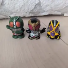 仮面ライダー ソフビ フィギュア 3点セット