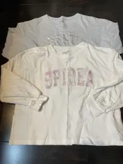 GLOBALWORK ヘビロッTEE 長袖Tシャツ　140cm 2枚セット