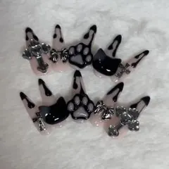 ネイルチップ 現品 ゴテゴテ地雷 量産型 平成女児 女児ネイル