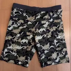 【マザウェイズ】水着　迷彩柄　恐竜　130cm