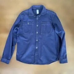 Patagonia 長袖シャツ ネイビー メンズ