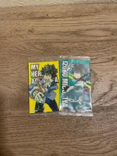未開封★僕のヒーローアカデミア　緑谷出久　ステッカー　２枚セット