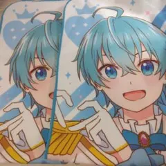 キャラクタータオル 青色