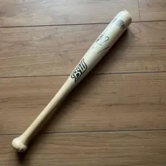 オリックス・ブルーウェーブ　イチローサイン入り(プリント)　鑑賞用木製バット