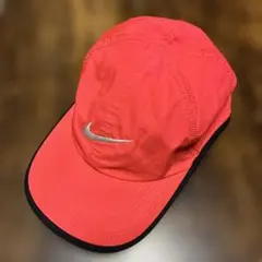 Nike DRI FIT オレンジキャップ ランニング