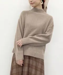 archives ラクーン混 ハイネックニットのサムネイル