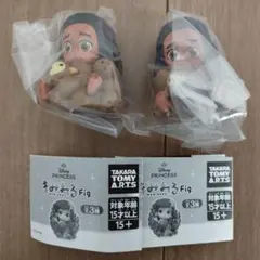 ディズニープリンセス　まみれるFig モアナ 2個セット 未開封のサムネイル