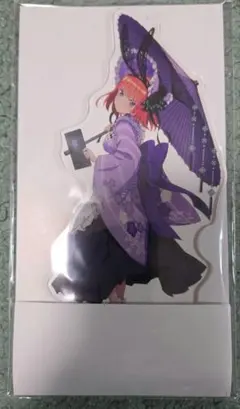 五等分の花嫁　お月見　ローソン　中野二乃　アクリルスタンド