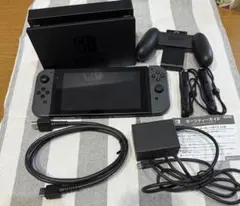 Nintendo Switch 本体 グレー　動作問題なし